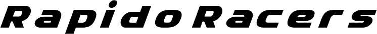 Rapido Racers czcionka