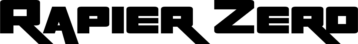 Rapier Zero font