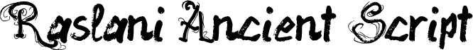 Raslani Ancient Script