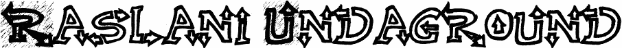 Raslani Undaground Bold