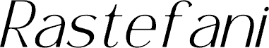Rastefani Italic