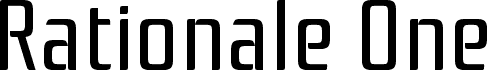 RationaleOne-Regular