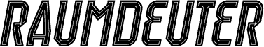 Raumdeuter Inline Italic
