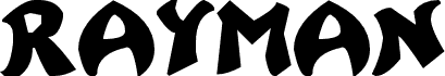Preview of the Rayman font