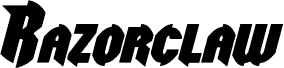 Razorclaw Bold Italic