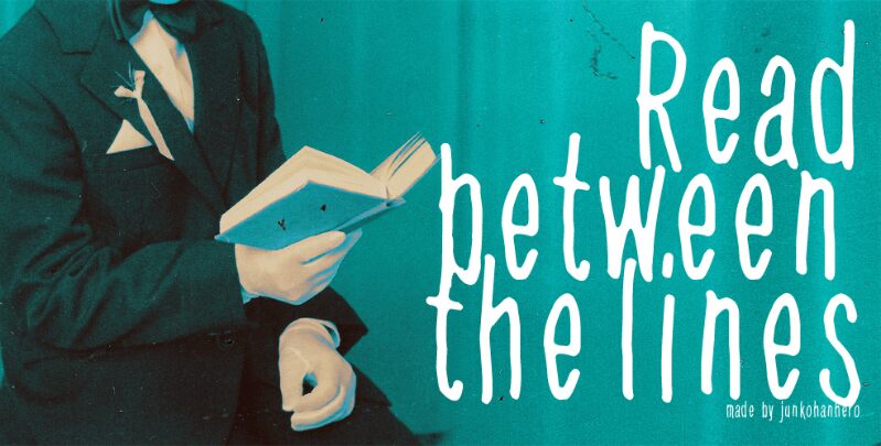 Read between the lines Czcionka