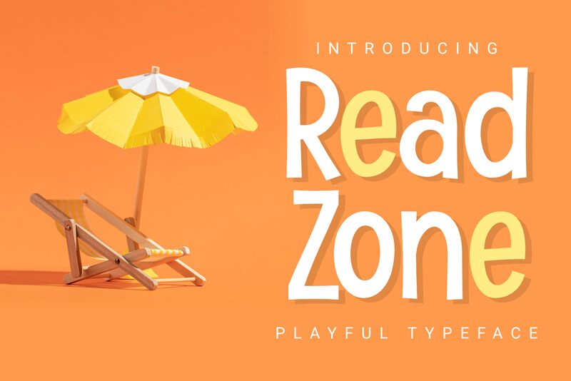 Readzone Schriftart