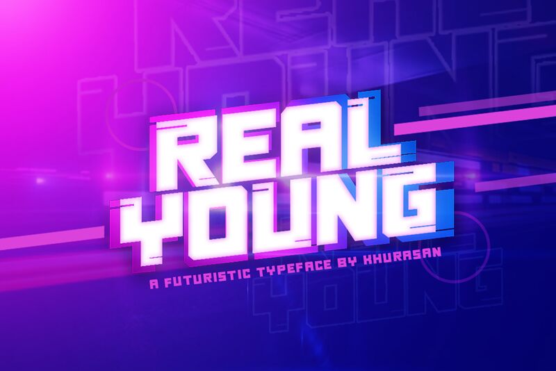 Real Young 字体