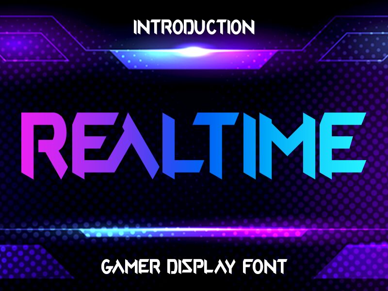 Realtime Gamer Schriftart