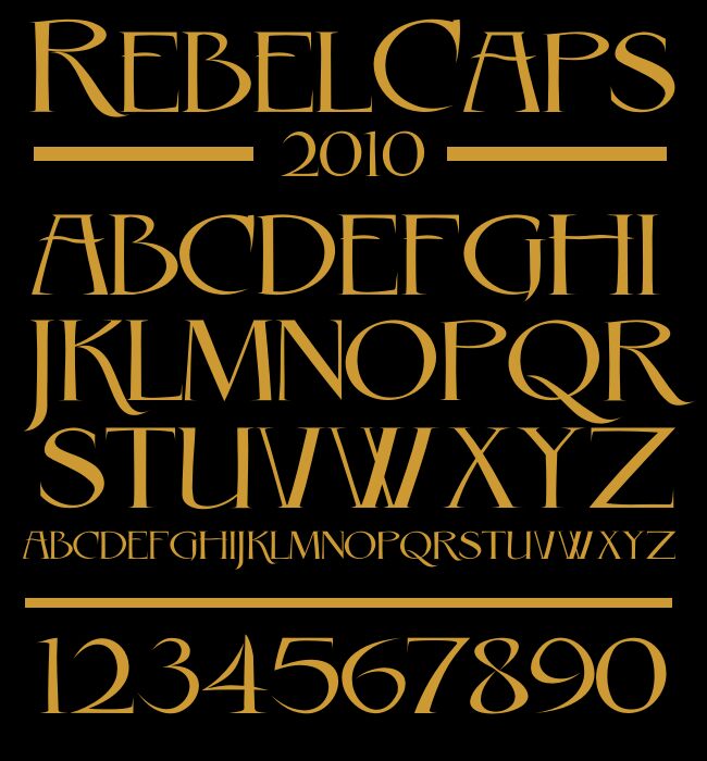 Rebel Caps Fonte