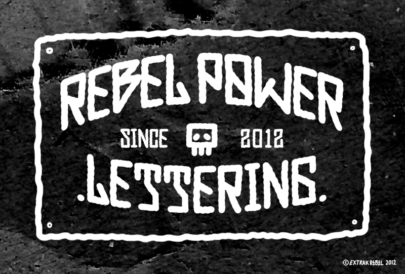 REBEL POWER Czcionka