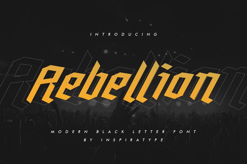 Rebellion Czcionka