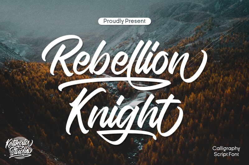Rebellion Knight Czcionka