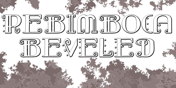 Rebimboca Schriftart