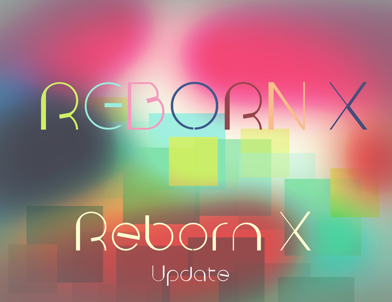RebornX Czcionka
