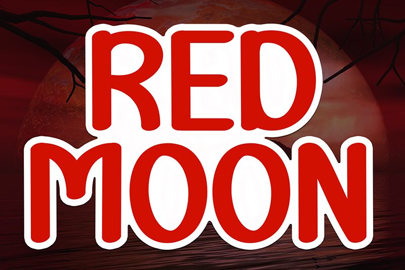 Red Moon 字体
