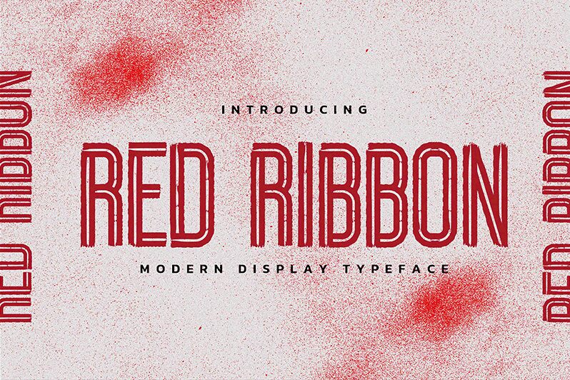 Red Ribbon font | Fonts2u.com