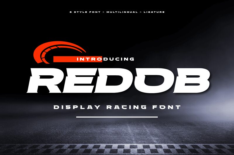 REDOB Schriftart