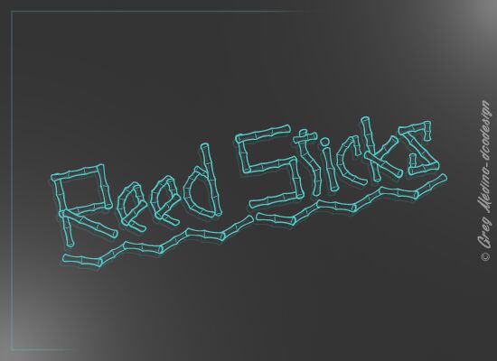 Reed Sticks Czcionka