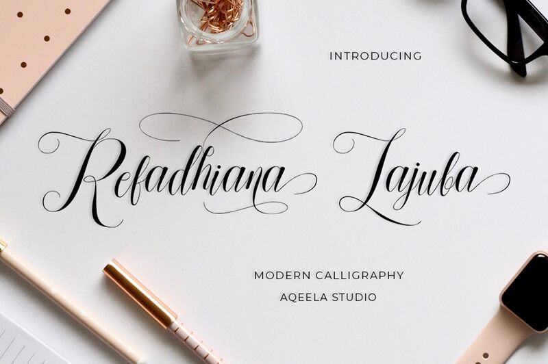 Refadhiana Lajuba الخط