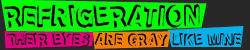Refrigeration Czcionka