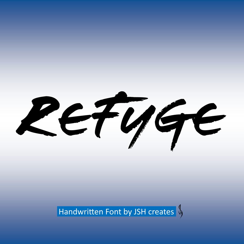 Refuge Schriftart