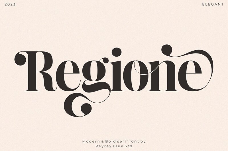Regione Czcionka