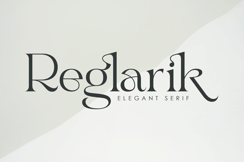 Reglarik Schriftart