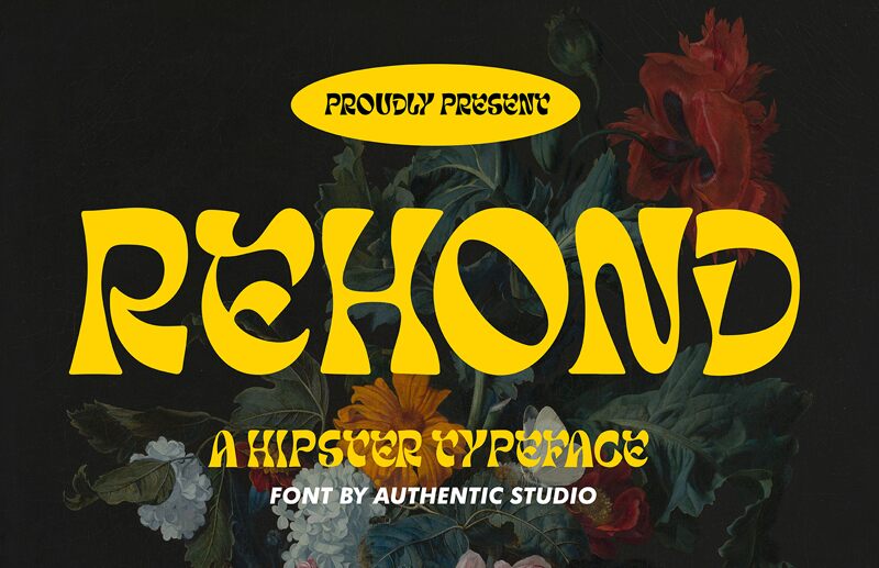 Rehond Font Шрифт