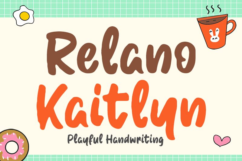 Relano Kaitlyn Czcionka