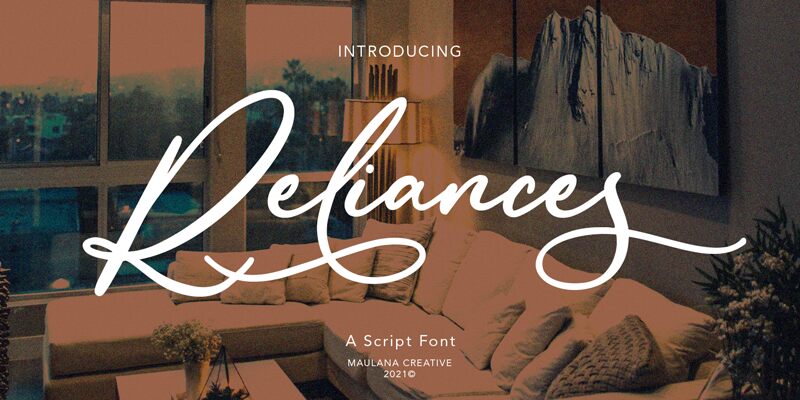 Reliances Druh písma
