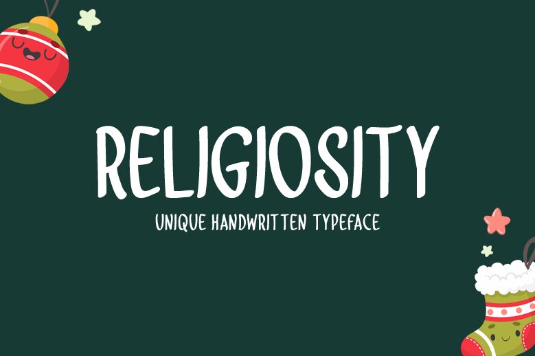 Religiosity 字体