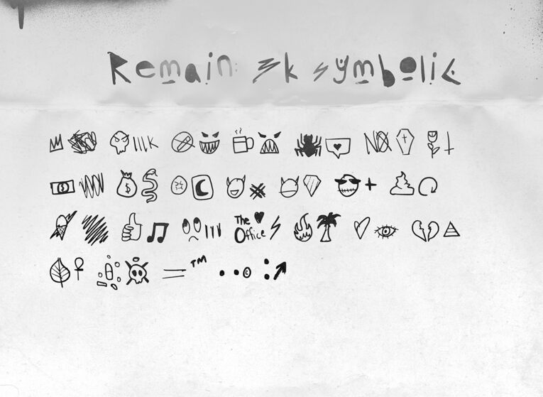 Remain3k Symbolic Schriftart