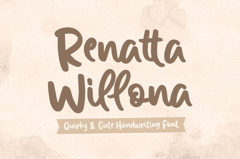 Renatta Willona Czcionka