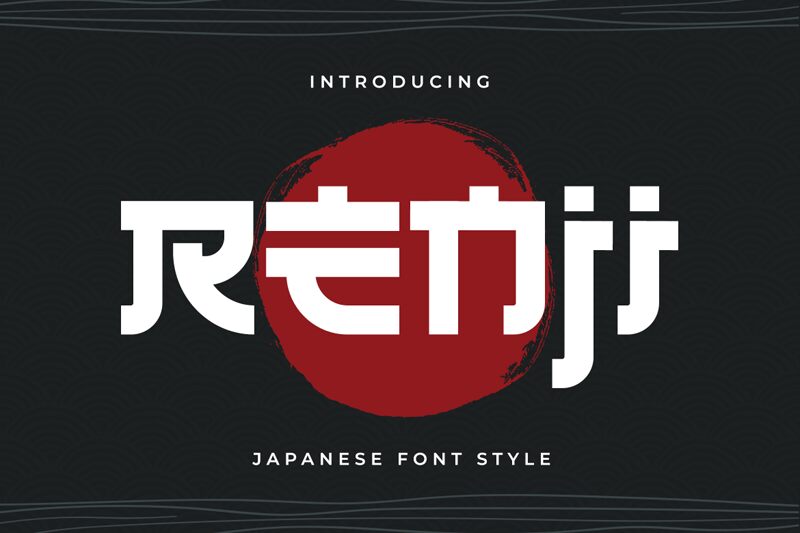 Renji Schriftart