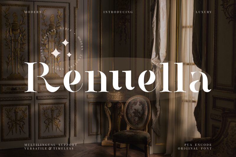 Renuella Schriftart