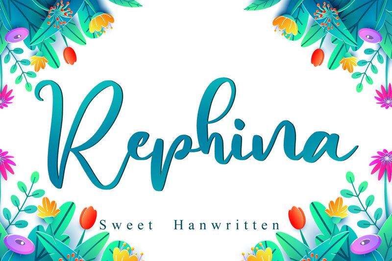 Rephina 字体