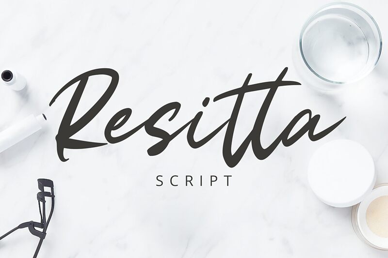 Resitta Schriftart
