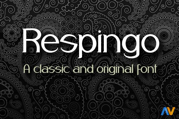 Respingo Schriftart