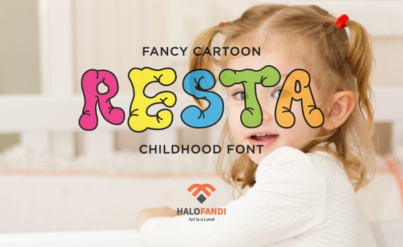 Resta Display Font 字体