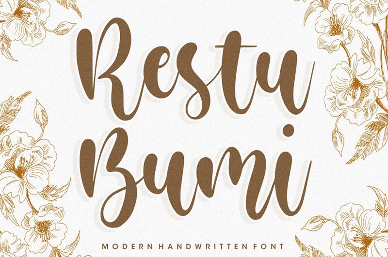 Restu Bumi 字体