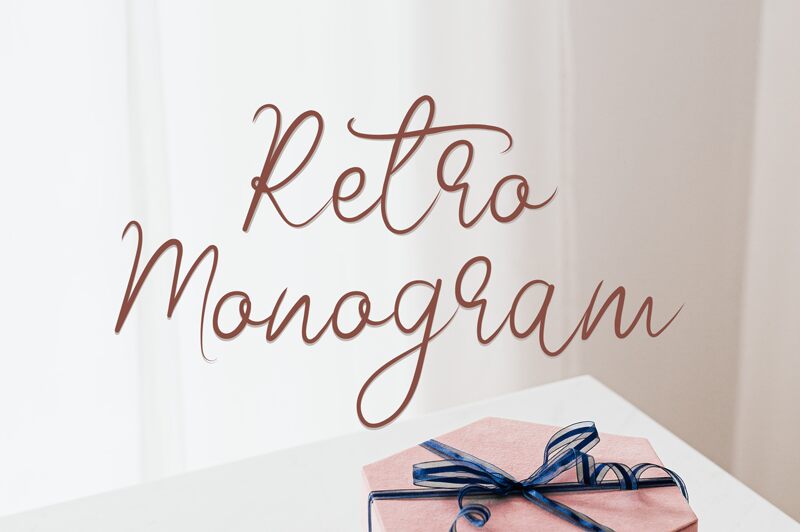 Retro Monogram 字体