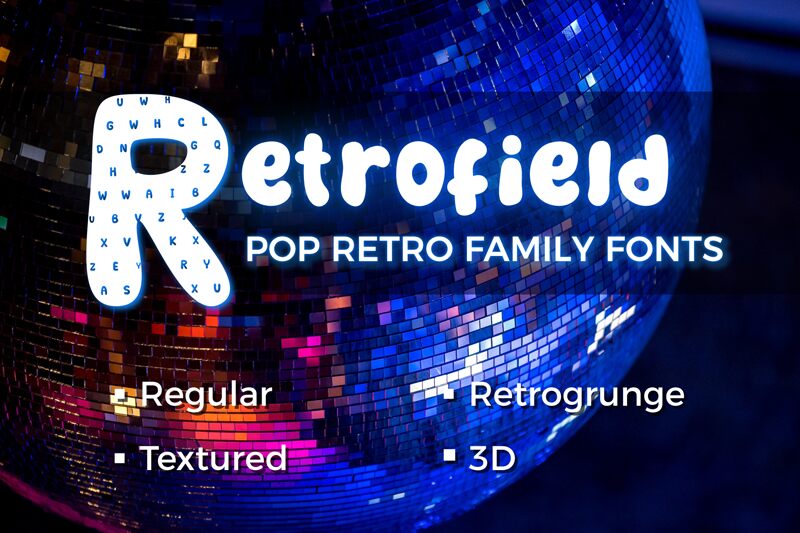 Retrofield Czcionka