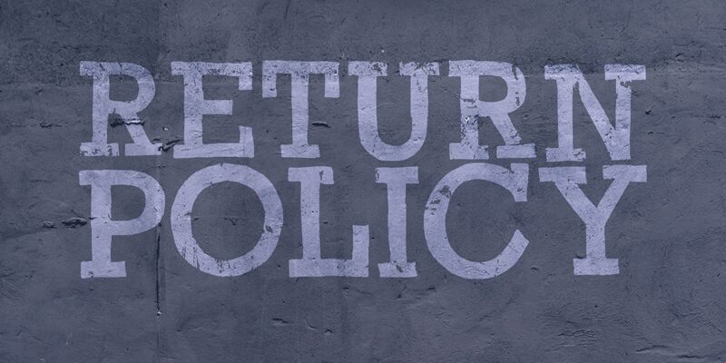 Return Policy Fonte