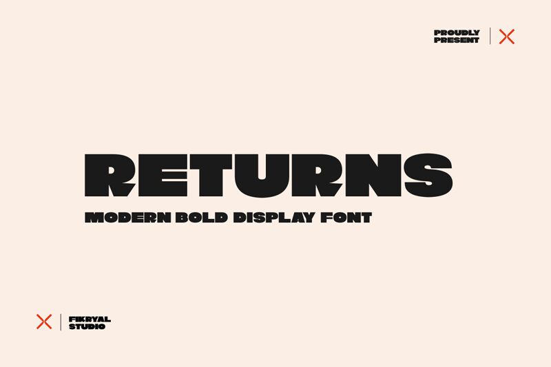 Returns Schriftart