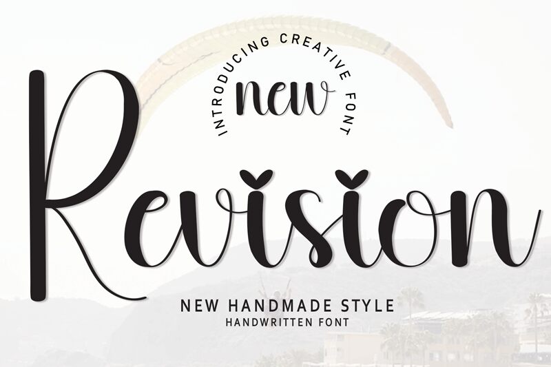 Revision Druh písma