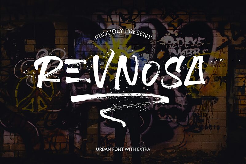 Revnosa Schriftart