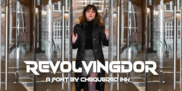 Revolvingdor Schriftart