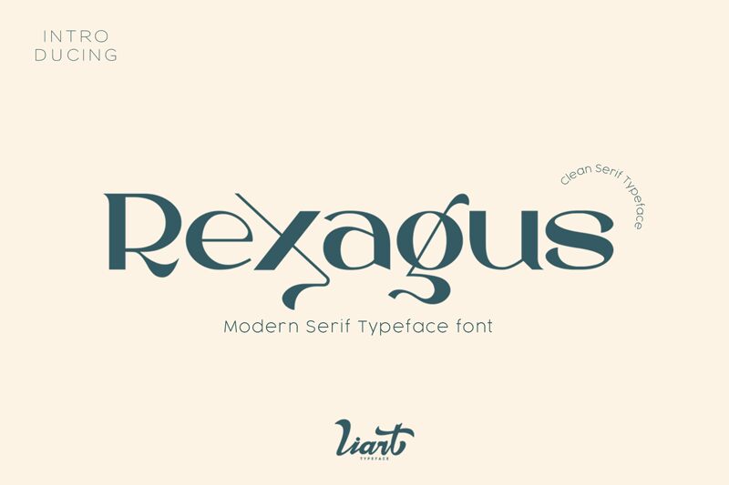 Rexagus Schriftart