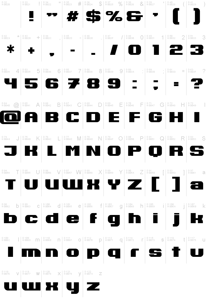 Rethinked Regular font